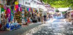 The bustling atmosphere of Dalaman's bazaar.